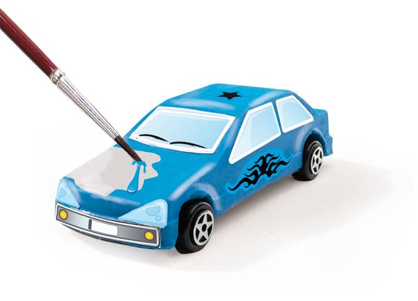 Miniatyrbillede 3 af 11: SES Creative Casting and painting - cars