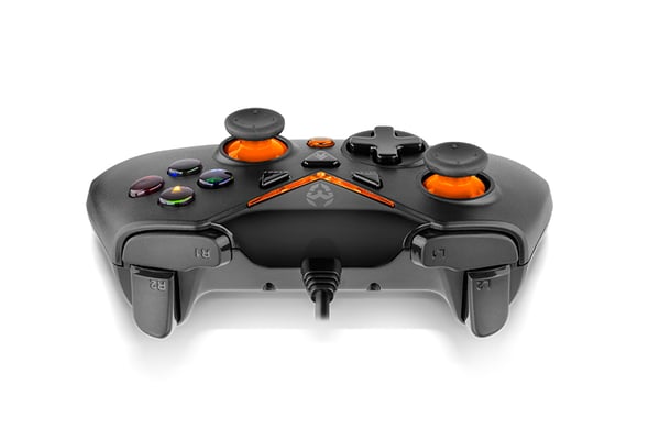 Pikkukuva 7 / 9: NOX NXKROMKEY peliohjain Musta USB Pad-ohjain Analoginen Android, PC, Playstation 3
