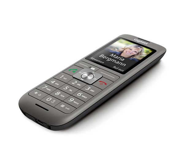 Miniatyrbillede 4 af 4: Gigaset CL660HX Analog/DECT-telefon Nummervisning Anthracit, Sort