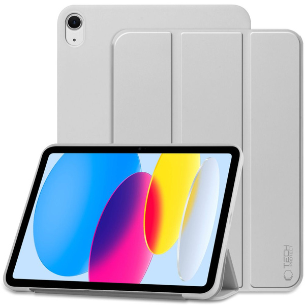 Tech-Protect 9490713927588 tablet etui 27,7 cm (10.9") Folie Lys grå