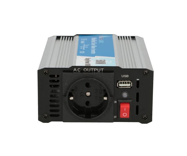 Miniatyrbild 4 av 7: Extralink CAR VOLTAGE CONVERTER 12V - 230V, 500W, MODIFIED SINUS OPIM-500W eladaptrar Universal Aluminium