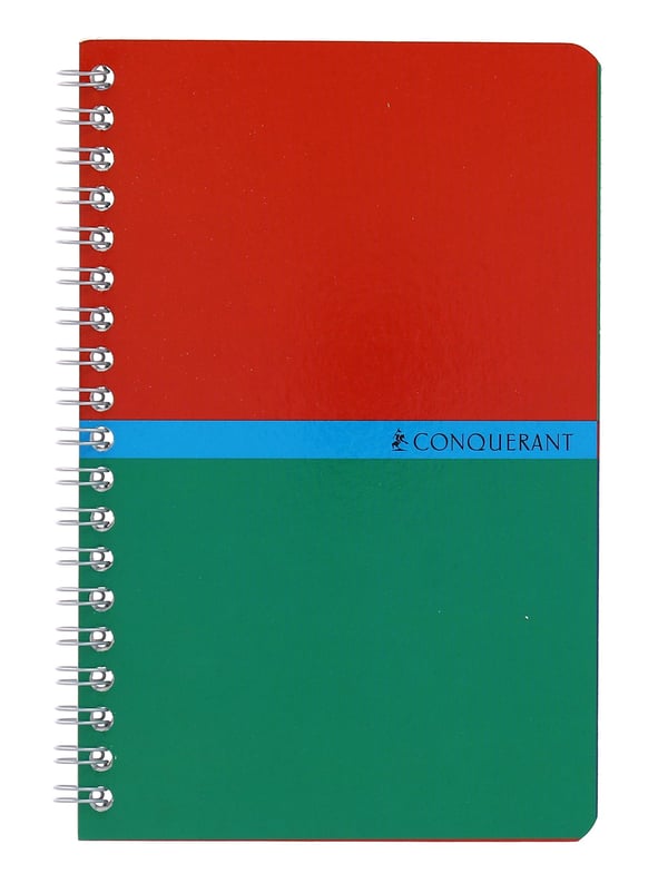 Conquerant 100103343 blok og notesblok 100 ark Forskellige farver