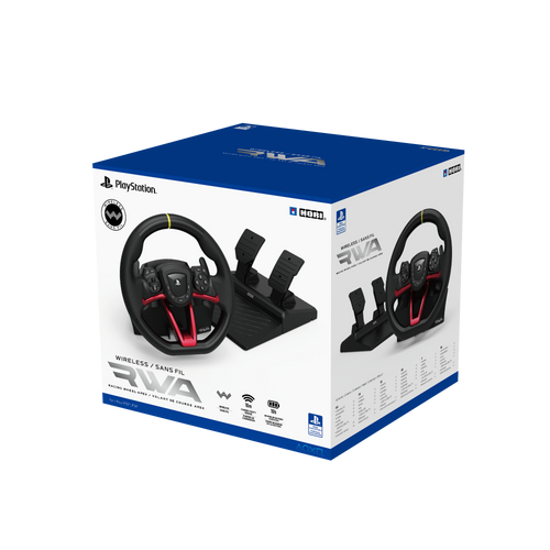 Hori SPF-022U peliohjain Musta RF/USB Ohjauspyörä + polkimet PC, PlayStation 4, PlayStation 5
