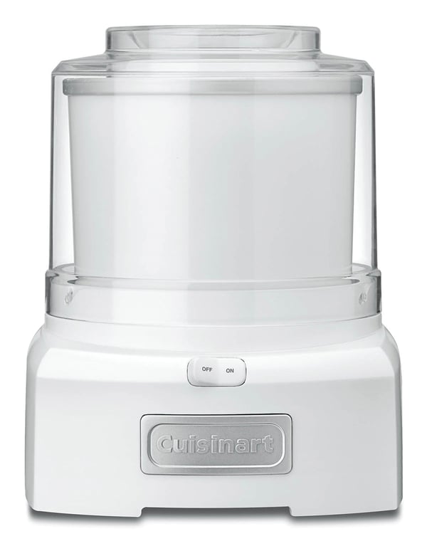 Cuisinart Cool Scoops Traditionell glassmaskin 1,4 l Transparent, Vit