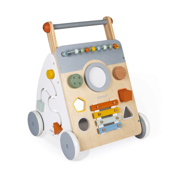 Pikkukuva 1 / 15: JANOD Sweet Cocoon Wooden Multi-Activity Trolley