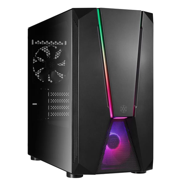Silverstone FARA V1M PRO Tower Musta