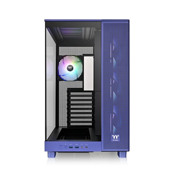 Thermaltake CA-11E-00MNWN-00 tietokonekotelo Midi Tower Sininen