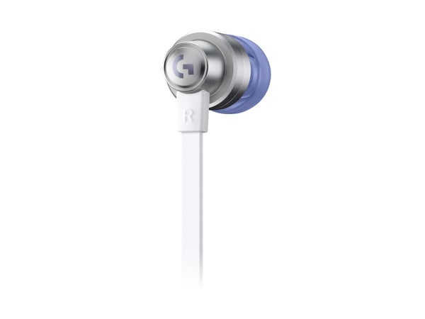 Miniatyrbillede 4 af 4: Logitech G 981-000930 hovedtelefoner/headset Ledningsført I ørerne Spil Hvid