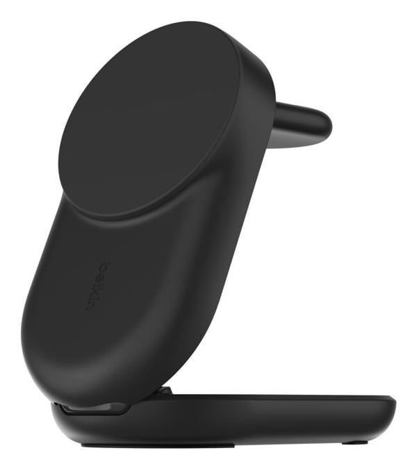 Belkin Qi2 Fitness tracker, Hörlurar, Smartphone, Smartwatch Svart USB Trådlös laddning Snabb laddning inomhus