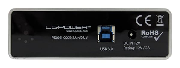 LC-Power LC-35U3 drevkabinet Sort 3.5"