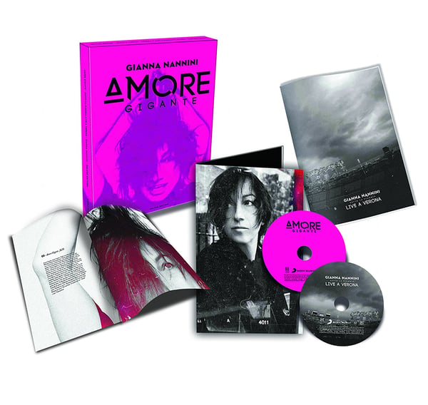 Pikkukuva 2 / 3: Sony Music Gianna Nannini - Amore Gigante (Deluxe Edition), 2CD CD Pop