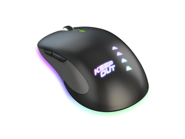 Miniatyrbillede 3 af 6: KeepOut X9CH mus Spil Ambidextrous USB Type-A Laser 8200 dpi