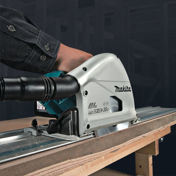 Miniatyrbild 3 av 3: Makita DSP600Z bärbar cirkelsåg 16,5 cm 6300 RPM