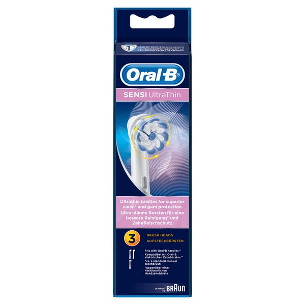 Oral-B 176626 3 kpl Valkoinen