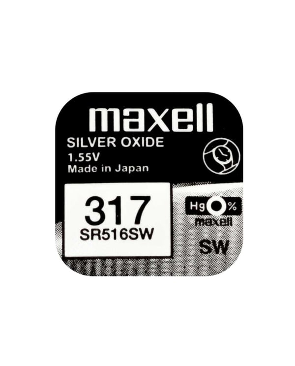 Miniatyrbillede 3 af 3: Maxell 18293100 husholdningsbatteri Engangsbatteri Sølvoxid (S)