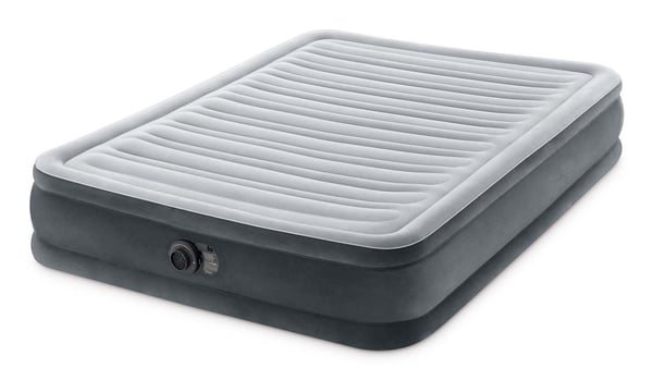 Intex DuraBeam Comfort Plush Mid-Rise Dubbelmadrass Grå