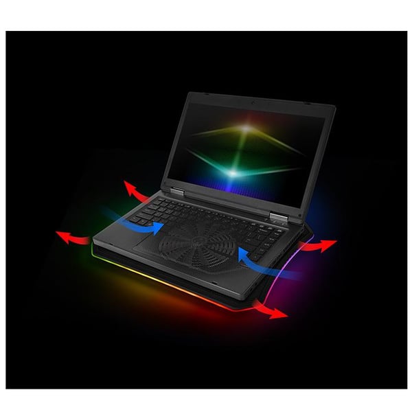 Miniatyrbillede 5 af 13: Thermaltake Massive 20 RGB køling til laptop 48,3 cm (19") 800 rpm Sort