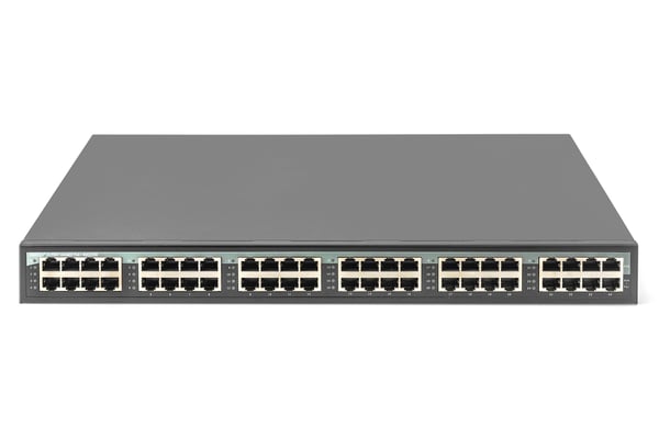 Miniatyrbild 3 av 4: Digitus DN-95117 nätverksswitchar Gigabit Ethernet (10/100/1000) Strömförsörjning via Ethernet (PoE) stöd 1U Grå