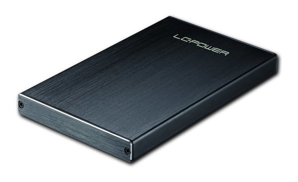 Miniatyrbillede 1 af 6: LC-Power LC-25U3-Becrux-C1 HDD kabinet Sort 2.5"