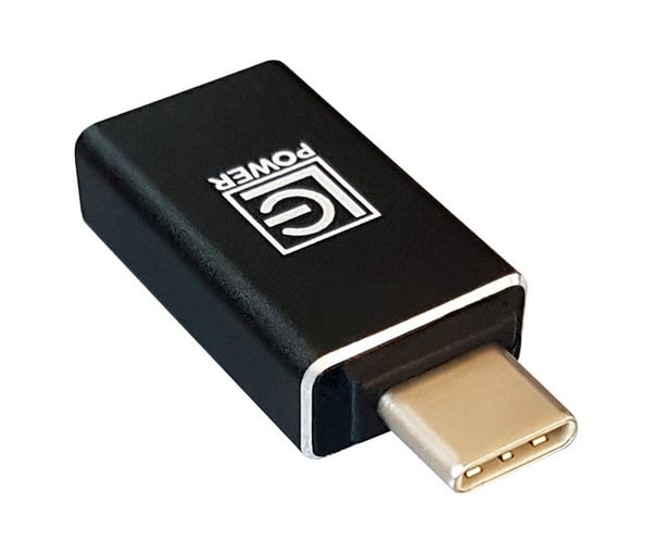 Miniatyrbild 2 av 3: LC-Power LC-ADA-U31C kabelomvandlare (hane/hona) USB C USB A Svart