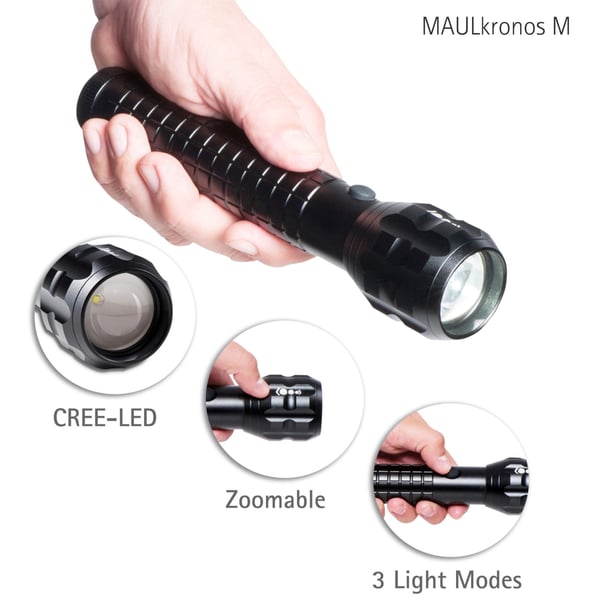 MAUL 8182290 ficklampor Svart