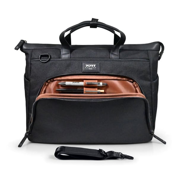 PORT Designs Muse Tl Eco 40,6 cm (16") Päältä avattava laukku Musta