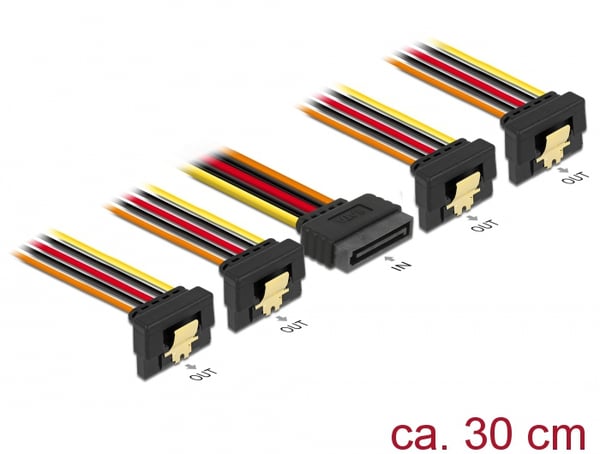 DeLOCK 60167 sisäinen virtakaapeli 0,3 m