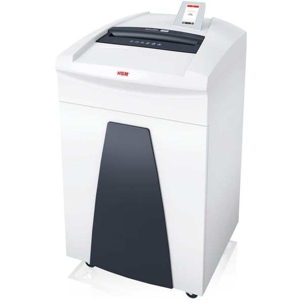 Miniatyrbillede 1 af 6: HSM Securio P40i papirmakulator Delvist makulering 55 dB 33 cm Sort, Hvid