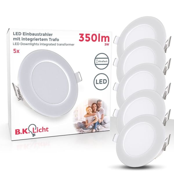 B.K.Licht BKL1545 spotlights Overflade spotlys LED 3 W E