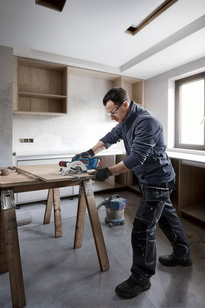 Miniatyrbild 4 av 11: Bosch GKS 18V-51 Professional 14 cm Blå 6300 RPM