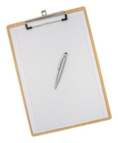 Wedo 57 4504 opslagstavle A4 Bamboo Brun
