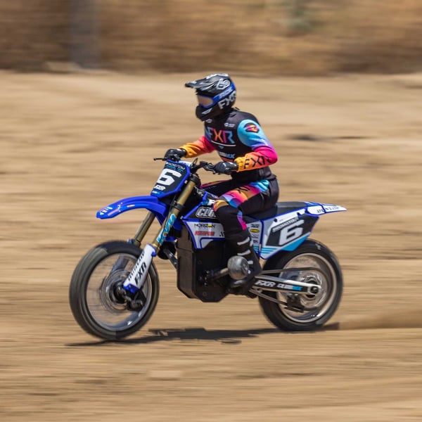 Losi Promoto MX radiostyrd modell Motorcykel Elmotor 1:4