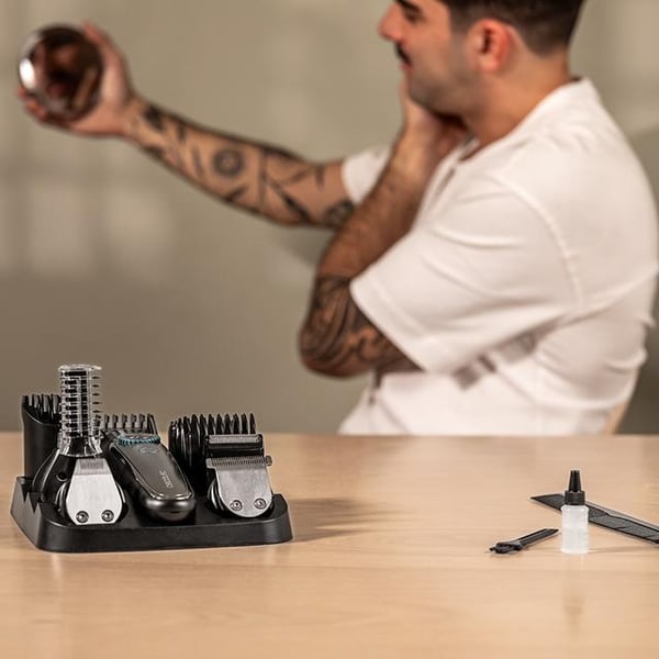 Miniatyrbillede 4 af 12: Cecotec PrecisionCare Multigrooming Trimmer Sort, Sølv 5 Lithium-Ion (Li-Ion)