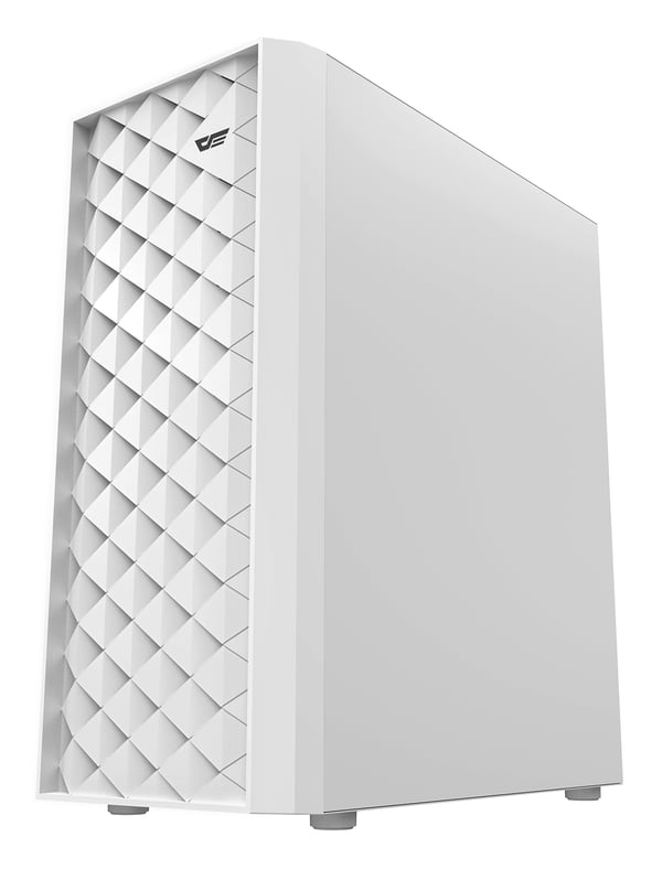 darkFlash DK351 WHITE tietokonekotelo Midi Tower Valkoinen