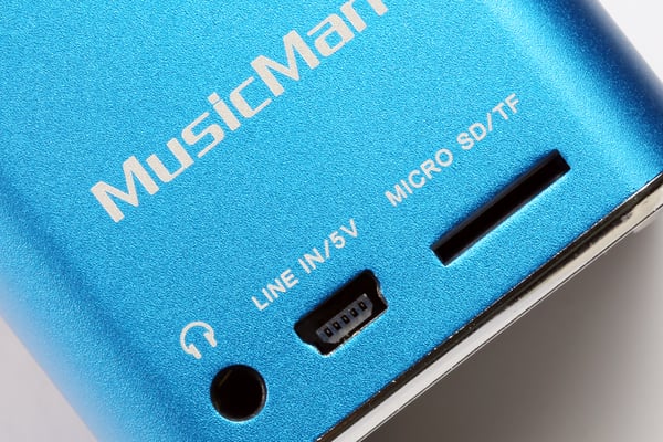 Technaxx Mini Musicman Blå 3 W