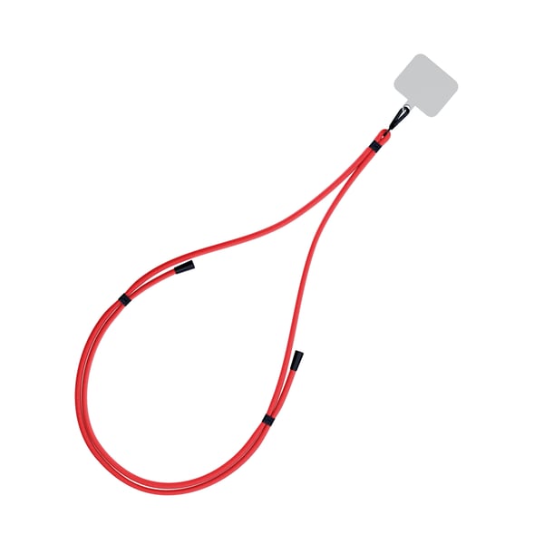3MK EasyClip hihna Matkapuhelin Nailon, Sinkki Musta, Punainen