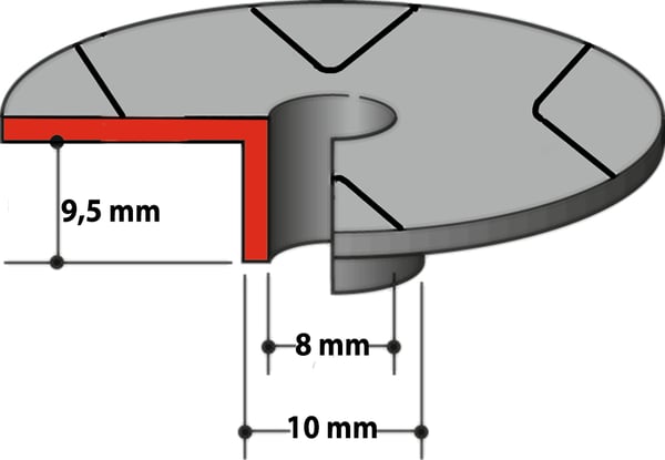 Miniatyrbillede 2 af 2: Makita 343577-5 Overfræser og trimmer, tilbehør