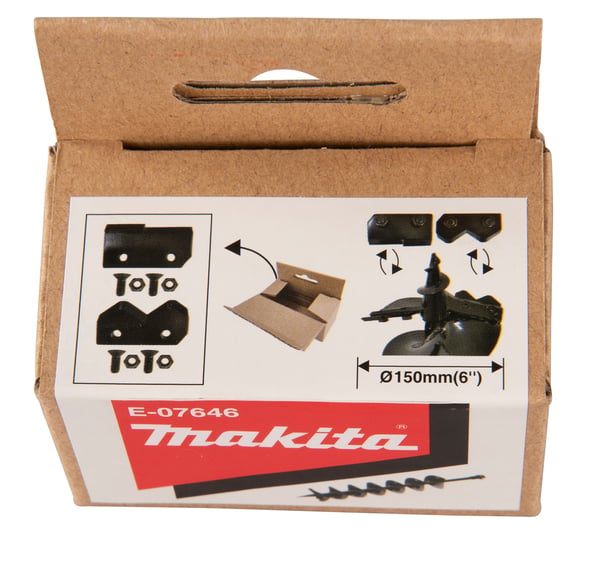 Miniatyrbillede 3 af 4: Makita E-07646 Tilbehør til elektrisk jordbor Udskiftningsblad