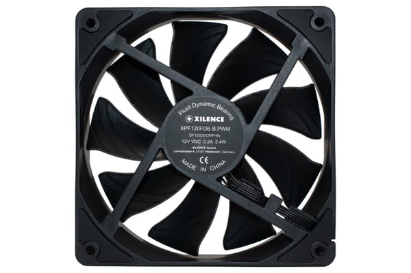 Xilence XPF120X.B.PWM Computerkabinet, Processor Ventilator 12 cm Sort