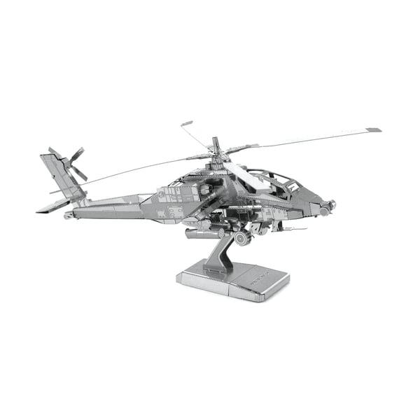 Metal Earth AH-64 Apache Helikoptermodell Monteringssats