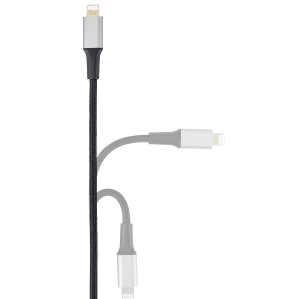 Renkforce RF-4995188 Lightning kabel 2 m Sort