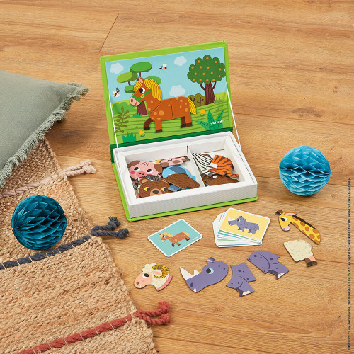 Miniatyrbild 4 av 9: JANOD Animals Magneti'book