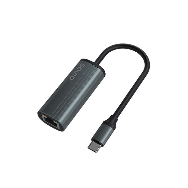Pikkukuva 3 / 7: Savio AK-56 Adapter USB-C 3.1 GEN 1 do RJ-45 Gigabit Ethernet USB Type-C 1000 Mbit/s