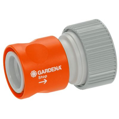 Gardena 2814-20 vandslange beslag Slangestik Grå, Orange 1 stk
