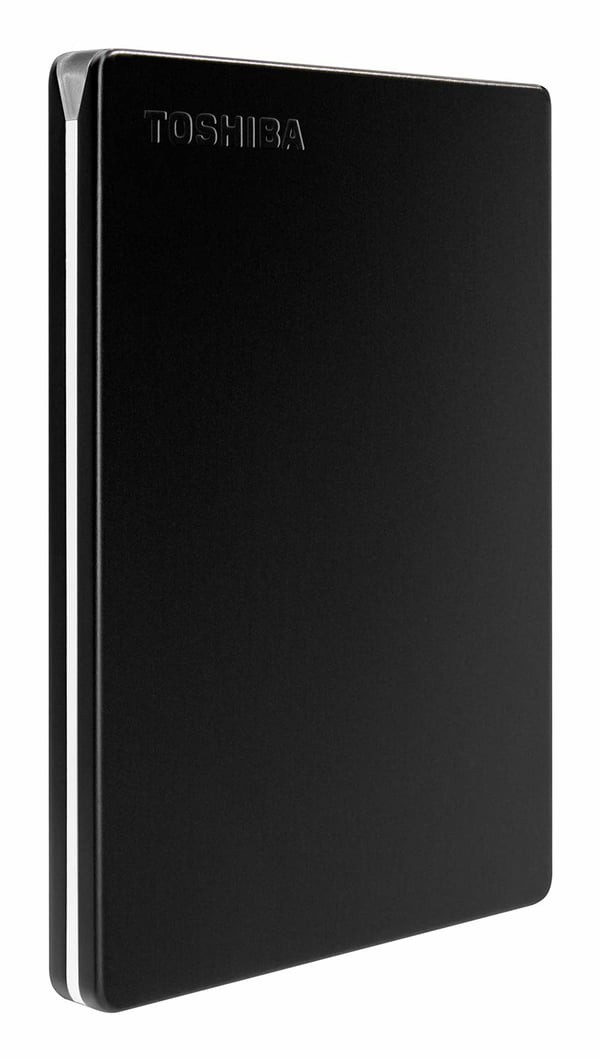 Toshiba Canvio Slim externa hårddiskar 2 TB 2.5" Micro-USB B 3.2 Gen 1 (3.1 Gen 1) Svart