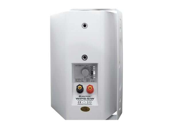 Miniatyrbild 4 av 5: Omnitronic 80710523 högtalare 2-vägs Vit Kabel 30 W