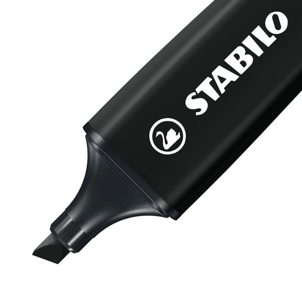 STABILO BOSS ORIGINAL tussi 1 kpl Taltan pää Musta