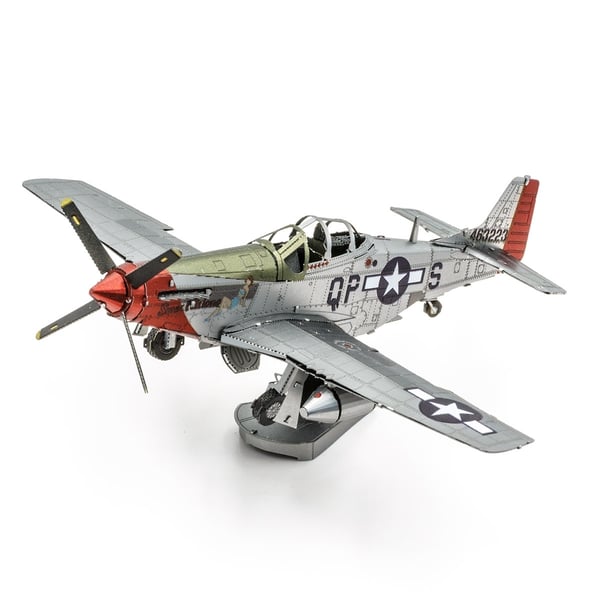 Metal Earth P-51D Mustang Sweet Arlene Pienoismallikiinteäsiipinen ilma-alus Kokoamispakkaus