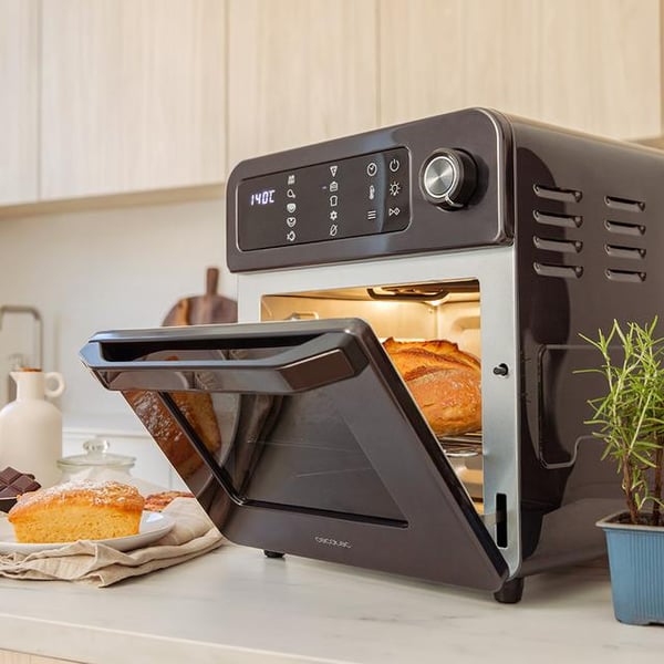Miniatyrbild 6 av 10: Cecotec Bake&Fry 1500 Touch 15 l 1700 W Svart Grill