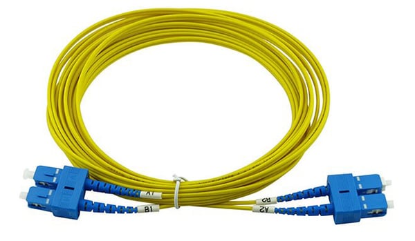 Miniatyrbillede 1 af 5: BlueOptics CAB-SMF-SC-SC-1 InfiniBand og fiberoptisk kabel 1 m Gul